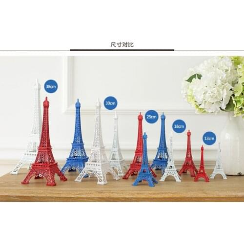 Home Furnishing Eiffel jewelry color The model of Paris Eiffel Tower decoration decoration pink send his girlfriend a gift gift