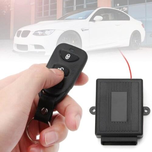 Universal Car Door Lock Vehicle Keyless Entry System Remote Central Kit with Control Box