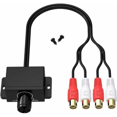 Bass Boost Universal Digital Adapter Mini Remote Interior Accessories Knob Stereo Level Volume Control Audio Amplifier Car