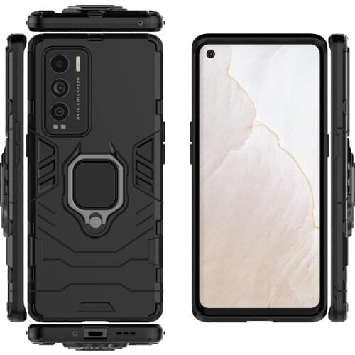 Magnetic Fundas Ring Holder Protector For Realme GT Master Explorer Q3 Pro Carnival Narzo 30 4G Russian Version 5G Armor Bumper