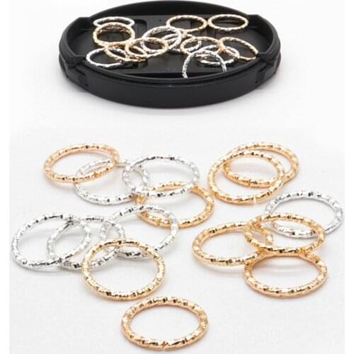 100 Hair Rings Clip Tresses Braids Plaits Updo Women Dreadlocks Hair Accessories