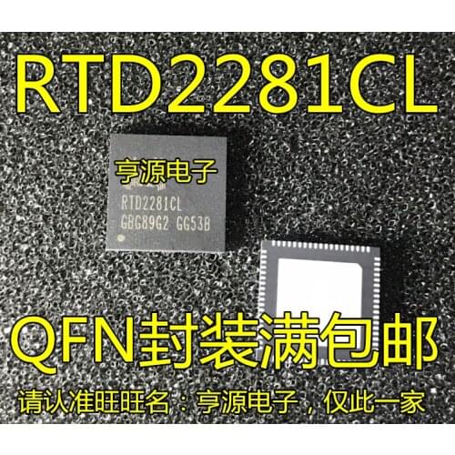 100% New&original RTD2281 RTD2281CL QFN