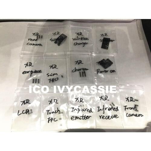 For iPhone XR FPC Connector LCD/Touch/Charger Dock/Rear Camera/Front Cam/Volume/Earpiece/Signal Antenna/Battery/Power On/Speaker