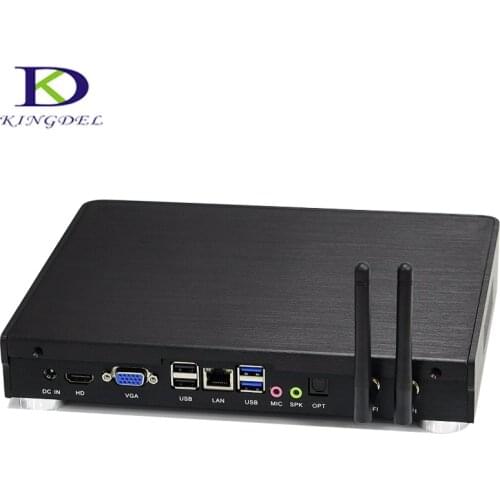 2018 Kingdel Business Mini PC Intel NUC with Intel i5 4260U HD Graphics 5000 HDMI VGA Windows 10 Desktop Computer Nettop