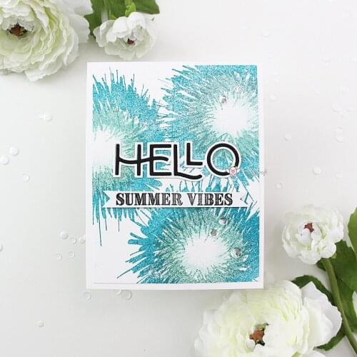 Mmao Crafts Metal Steel Cutting Dies HELLO letter decoration Stencil For DIY Scrapbooking Paper/photo Cards Embossing Dies