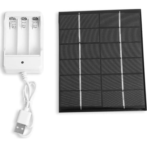 Smart Phone Portable Flexible Power 2W 6V Solar Panel for Power Bank Phone Charger AA Rechargeable Battery Charger