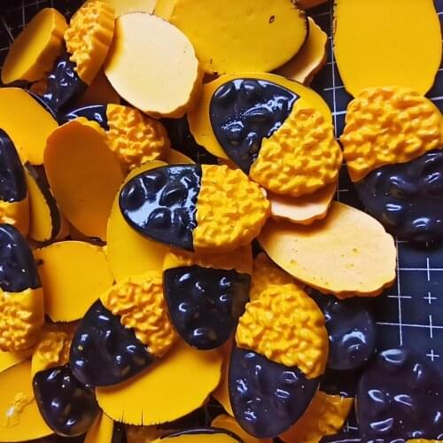 1pcs/lot resin flat back beef curry and rice 29mm Cabochons Jewelry Fit Mobile Phone Hairpin Headwear DIY Accessories B104-4
