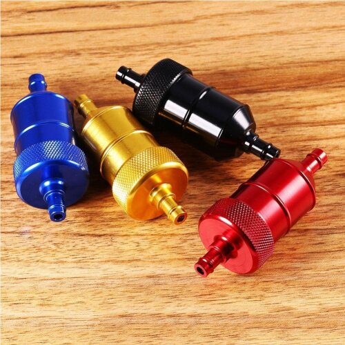 Racing Petrol Gas Fuel Filter Cleaner for Motorcycle Quad Dirt Bike ATV Buggy