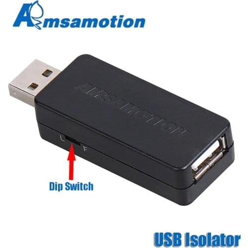 USB To USB Isolator ADUM3160/ADUM4160 Industrial Grade Low Speed Full Speed 12Mbps Speed Digital male to female Dip Switch