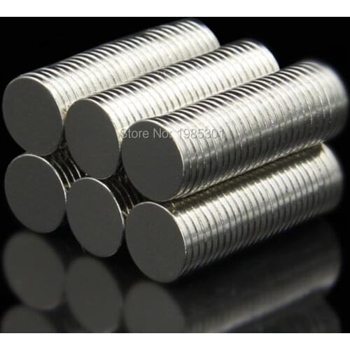 5000pcs Strong Round Dia 8mm x 1mm N35 Rare Earth Neodymium Magnet Art Craft Fridge 8x1mm