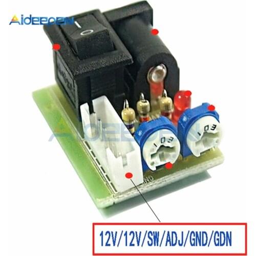 DC 12V Mini CCFL Inverter Tester LCD TV Laptop Screen Repair Backlight Lamp Test Toggle Switch Test LCD Inverter LCD Tube Module