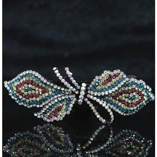 Multicolor Charms Hair Clip for Women 13 Style Crystal Animal Butterfly Design Barrette Hairpin Jewelry Hair Accessories B1253