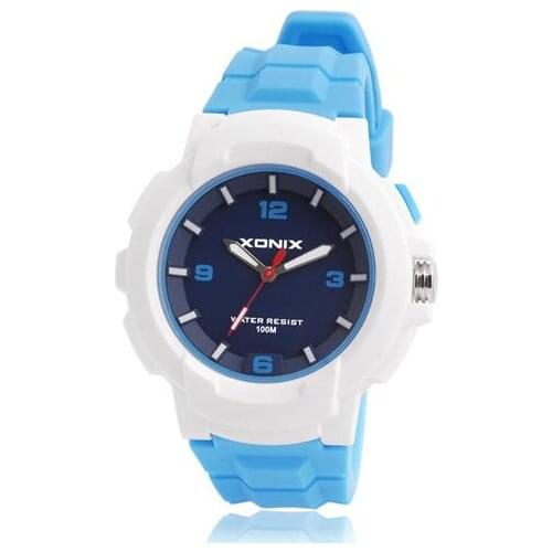 Men Women Quartz Watches Led Light Luminous Waterproof 100m Girls Sports watch Swimming watch back light