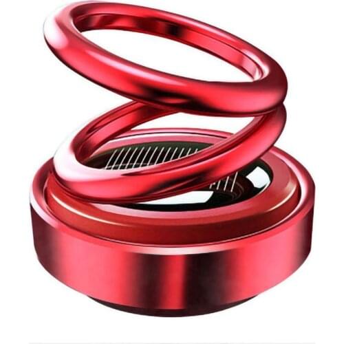 New Car Air Freshener Solar Car Perfume Fragrance Auto Aromatherapy Parfum Car Car Rotation Auto Decorations Interior Air J0O0