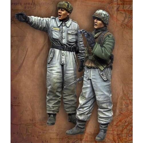 1/35 Resin Figures Model kits Unassambled Unpainted GK kits 1005