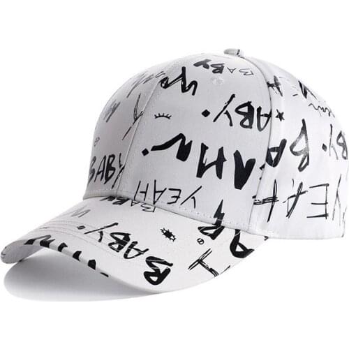 2021 Cotton Letter print Casquette Baseball Cap Adjustable Snapback Hats for men and women 269