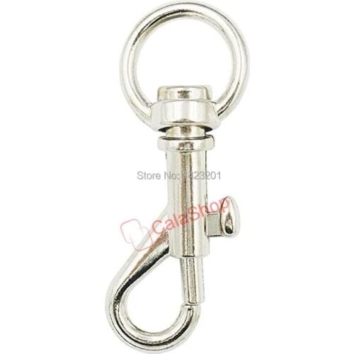 300 Pcs / Lot Swivel Clip Snap Hook TRIGGER For Key Chains Webbing Bag Lanyard Purse Wholesale