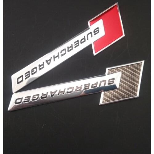 3D Metal Racer SuperCHARGED Car Shape Badge Sticker for Ford Buick Regal Lacrosse Excelle GT/XT/GL8/ENCORE/Enclaves