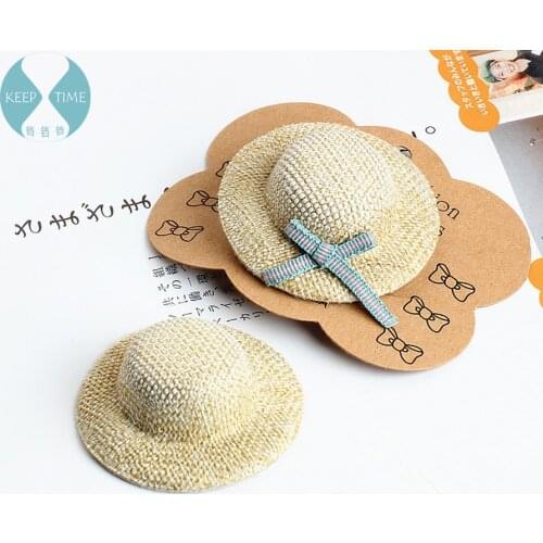DIY accessories cotton knit caps hat sun hat earrings hair accessories hairpin creative material