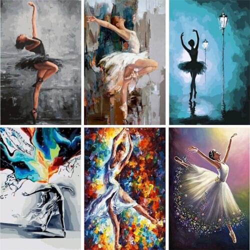New Full Square/Round Drill 5D DIY Diamond Painting "Ballet Dancer Girl" 3d Rhinestones Embroidery Cross Stitch Handpainted Gift
