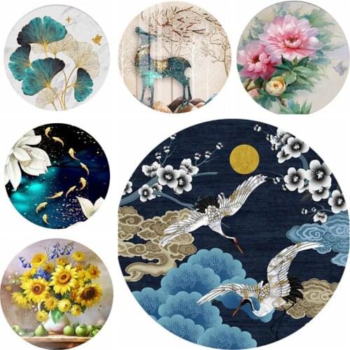 5D DIY Diamond Painting Flower Art Picture of Rhinestones Full Drill Embroidery Flower Cross Stitch Kits Home Decoration