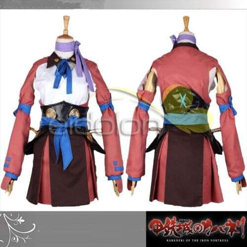 Anime Kabaneri Of The Iron Fortress Mumei/Hozumi Cosplay Costume Fashion Combat Uniform Role Play Clothing Custom-Make Any Size