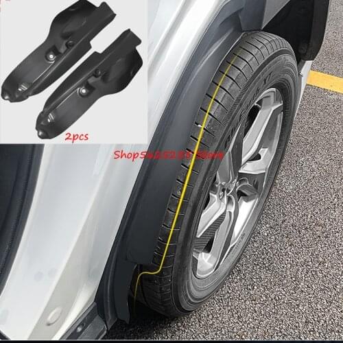 Car Mudguard Rear Tire Fender For Toyota RAV4 RAV-4 2019 2020 2021 Refit Decoration Auto Accessories Styling