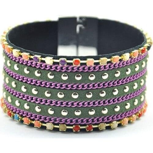 Azenthyst Leather Bracelets