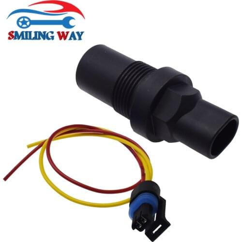 Transfer Case Vehicle Speed Sensor VSS + Connector Plug Pigtail For Cadillac Chevrolet GMC Isuzu Saab 12376520 88984527 89048421