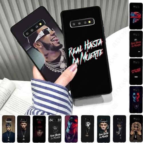 Anuel AA Real Hasta La Muerte Phone Cover For samsung galaxy s10 s20fe s9 s30 s20ultra s21plus note8 9 10plus note20 ultra Case