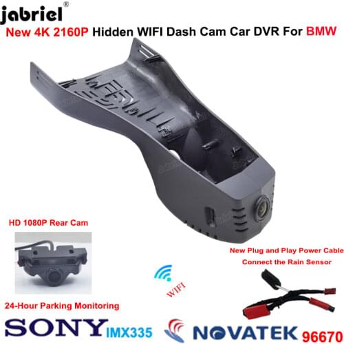 For BMW X6 40d For BMW X6 G06 For BMW X6 40i For BMW X6 30d 2020 2021 2022 4K Dash Cam Camera 2160P Wifi Car DVR Video Recorder