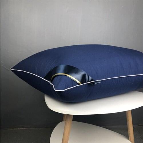 Hotel Pillow Core Sleep Pillows Home Textiles Accessories Washable For Bedroom Single Neck Protector Feather Pillow Core