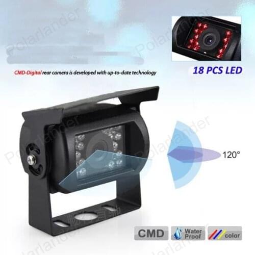 Bestselling 7 Inch Car Rear View Monitor TFT LCD Color Display Screen with 18 LED rearviwe camera for car parking