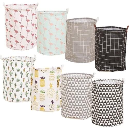 45x35cm organizer canvas laundry basket waterproof bulk laundry basket dirty clothes storage basket toy storage basket