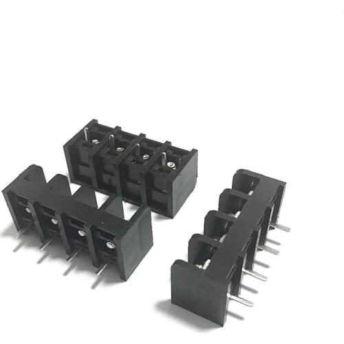 Free shipping 10PCS Barrier type 6.35 Terminal Blocks HB611 2P 3P 6.35mm Pitch