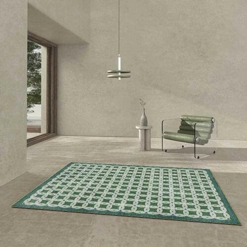 Geometric Carpet for Living Room Anti-slip Pattern Print Indoor Area Rugs Home Floor Mat Bedroom Bedside Bay Window Sofa Carpets