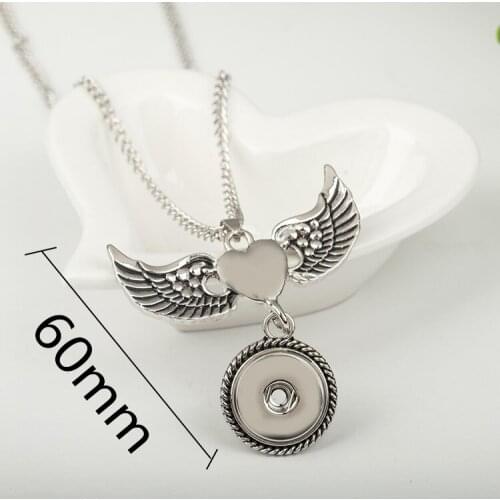 Hot Sale 18mm charms Jewelry snaps pendant snaps necklace pendant fit 18/20mm snaps charms Jayna snaps jewelry GS1803026