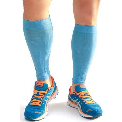 Solid color Fashion Popular Unisex Women Men Breathable Leg Calf Brace Support Stretch Soft Comfortable Sleeve Compression Sock