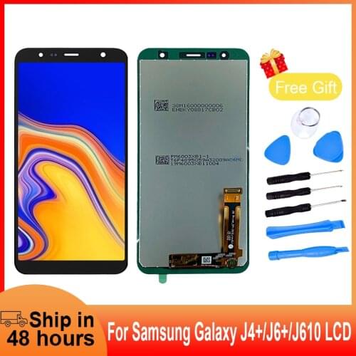 Factory Wholesale LCD For Samsung Galaxy J610 J4 Plus J6 Plus For Mobile Phone LCD Display With Touch Screen