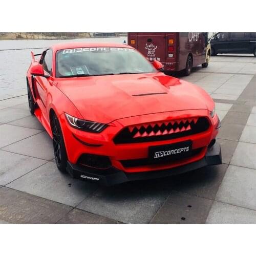 Fit for Ford Mustang 15-17 LED middle tooth grills grille