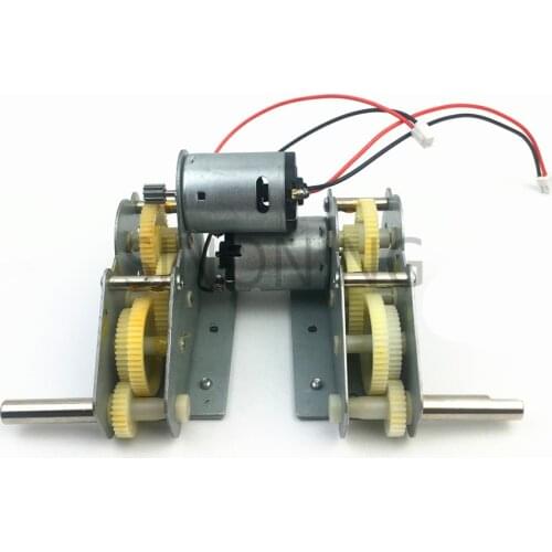 Constant dragon 1/16 tank plastic teeth driving wave box accessories DIY gear motor with line