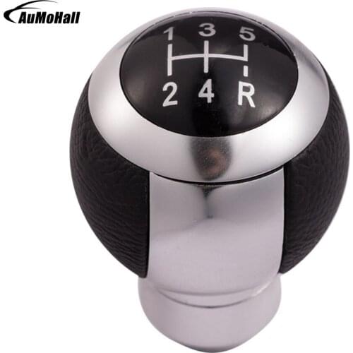 5-Speed Gear Auto Car Gear Shift Knob Shifter Lever Handle Ball Manual Transmission Gear Knobs