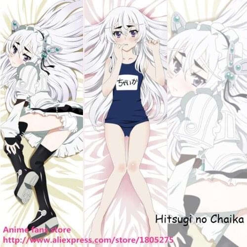 Sexy Japanese Anime Pillowcase Hitsugi no Chaika Chaika Trabant Cute decorative Hugging Body Pillow Case Bedding