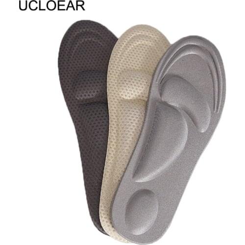 UCLOEAR Memory Foam Insoles Foot Arch Supporter Shoe Inserts Soft Insoles Shoes Pad Comfortable Shoes Insoles For Women