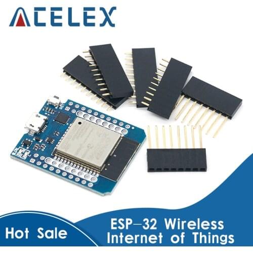 MH-ET LIVE D1 mini ESP32 ESP-32 WiFi+Bluetooth Internet of Things development board based ESP8266 Fully functional For arduino