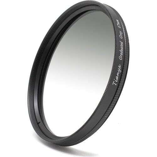 WTIANYA 72mm GND4 Soft Graduated ND4 0.6 GC-GRAY Soft-Edge Neutral Density Filter 72 mm