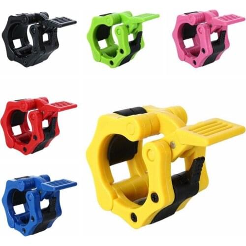 2Pcs 2" Barbell Collars Lock Dumb Bell Clips Clamp Weight Lifting Bar Gym Barbells For Fitness Body Building