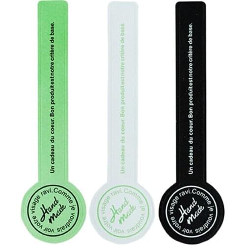 24 Pcs/lot Long Lollipop Design Handmade Seal Adhesive Sticker For Tins Boxes Bags DIY Multifunction Packaging Label Hot Sale