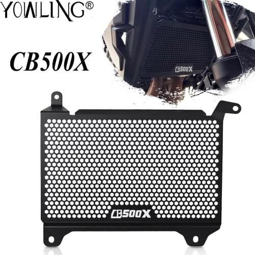 Motorcycle ALUMINIUM Radiator Grille Guard Cover Protector FOR HODNA CB500X CB500 X CB 500 X CB 500X 2019 2020 2021 Accessories