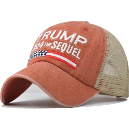 Doitbest trump Letters Women Baseball Cap Womens Snapback Summer Mesh Hat Fashion Hip Hop Hats Casual Adjustable Outdoor Bone